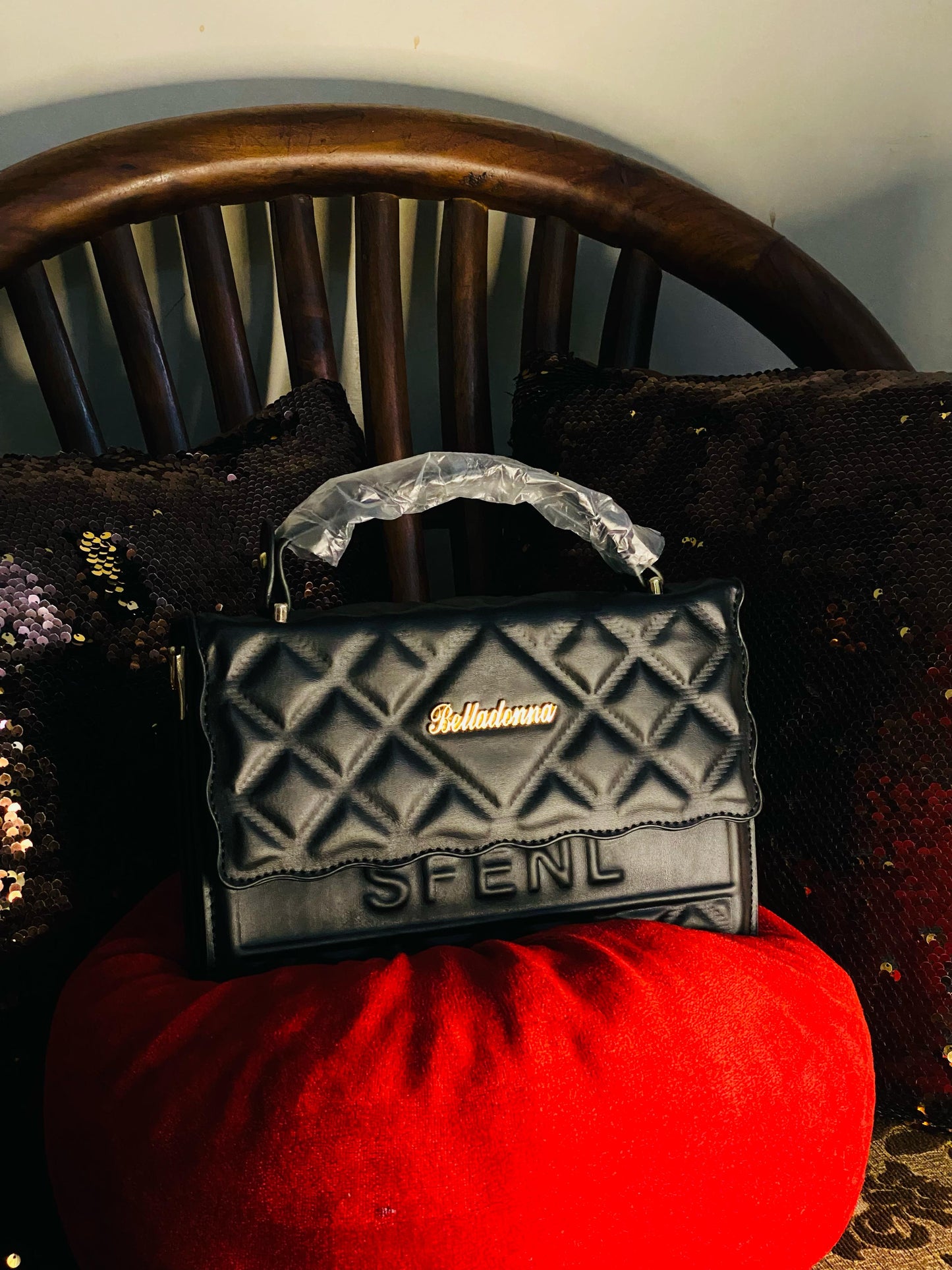 Black Quilted Designer Handbag for Women – Elegant & Affordable Luxury