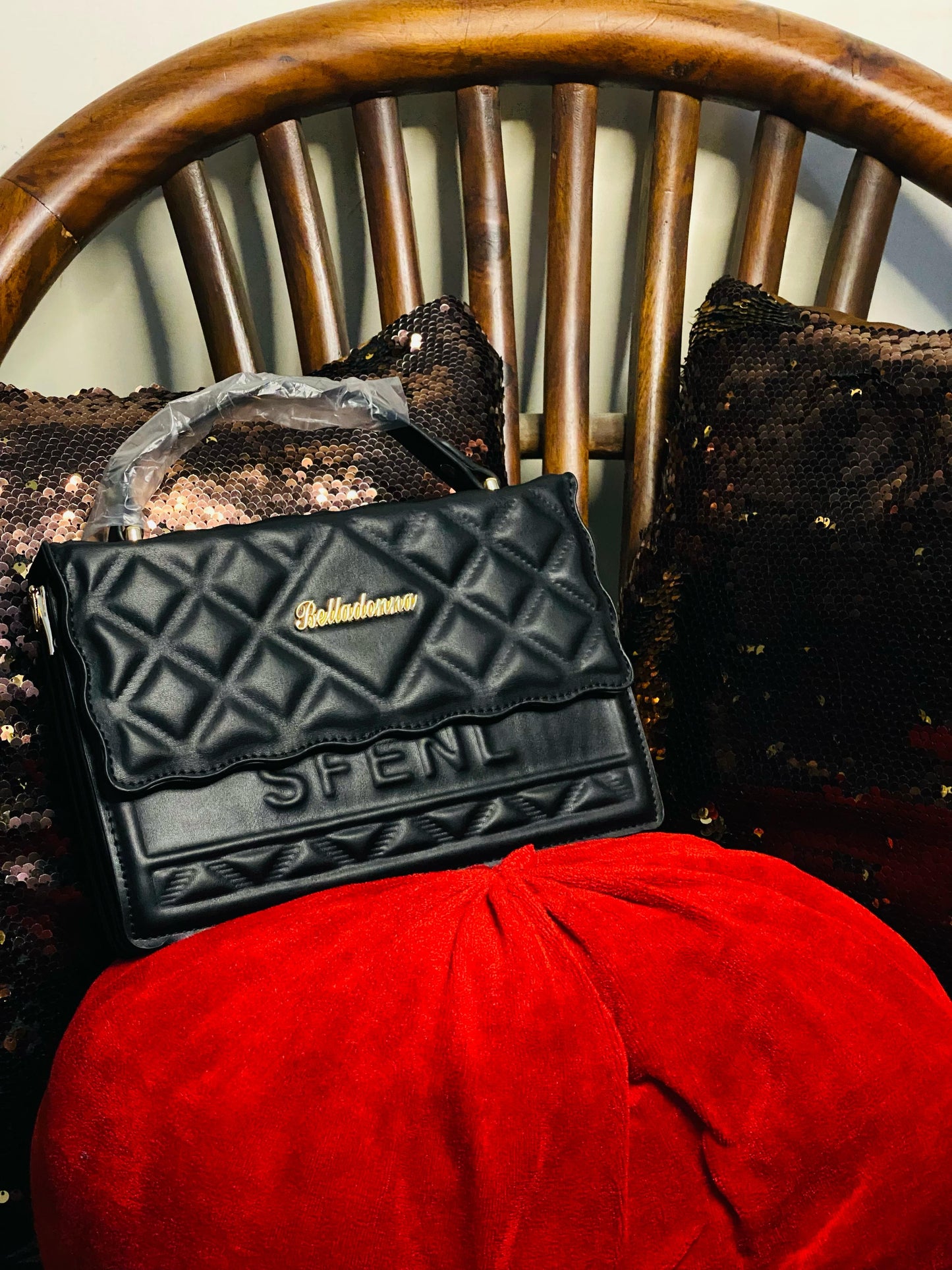 Black Quilted Designer Handbag for Women – Elegant & Affordable Luxury