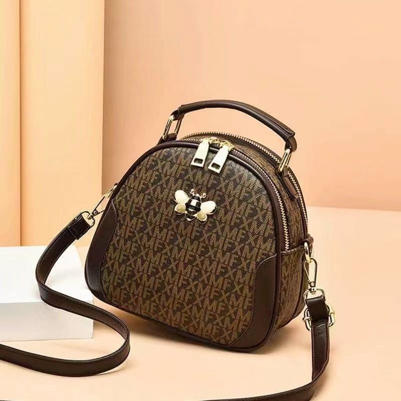 Luxury Monogram Crossbody Handbag for Women  – Stylish Bee Charm Purse