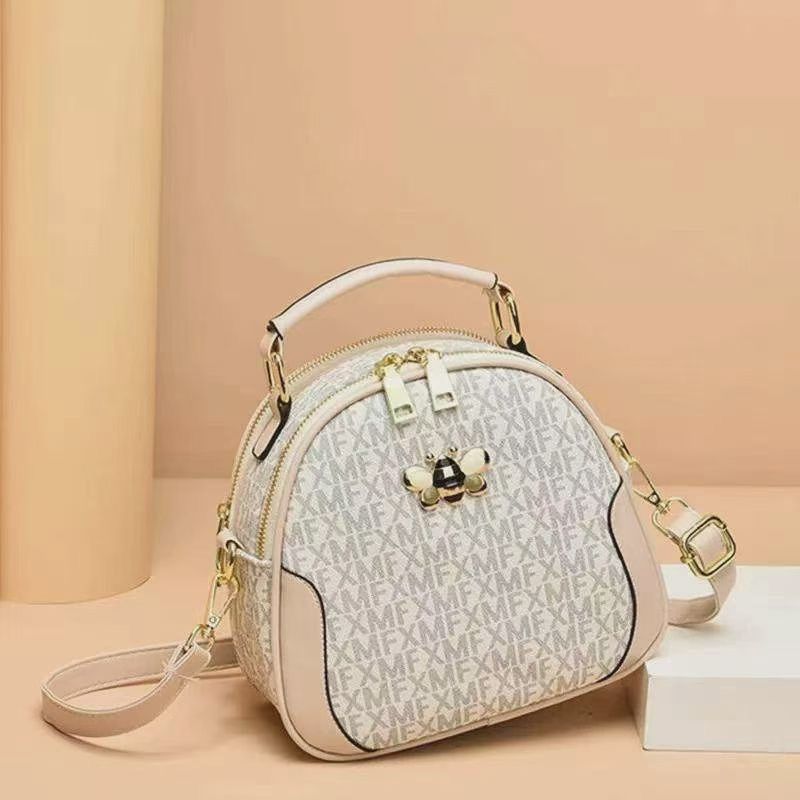 Luxury Monogram Crossbody Handbag for Women  – Stylish Bee Charm Purse