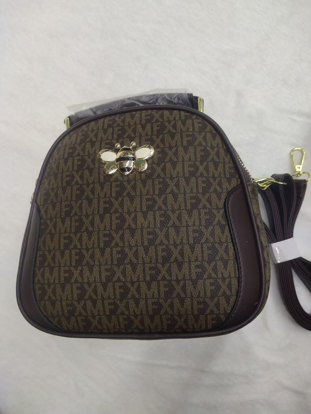 Luxury Monogram Crossbody Handbag for Women  – Stylish Bee Charm Purse