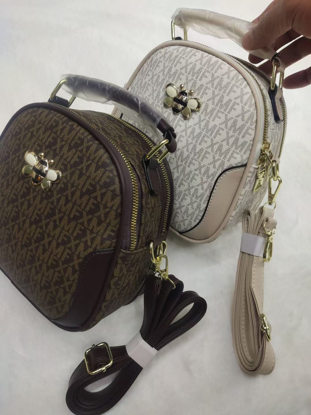 Luxury Monogram Crossbody Handbag for Women  – Stylish Bee Charm Purse