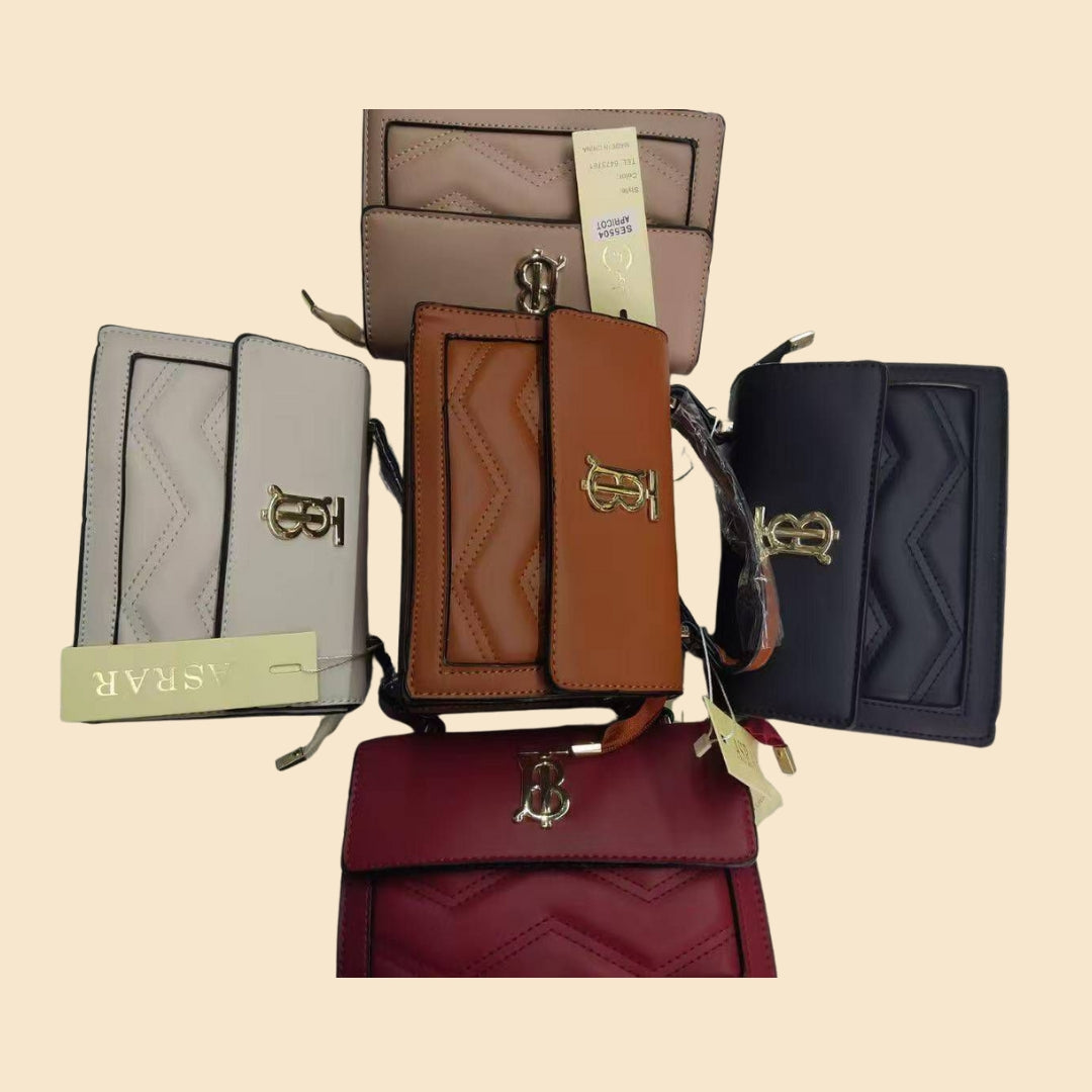 ASRAR Premium Ladies Handbag | Crossbody Shoulder Bag | Elegant Fashion Purse for Women